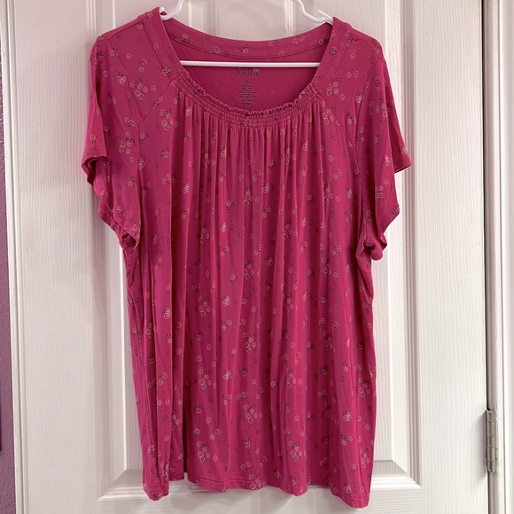 croft & barrow Tops - Pink top